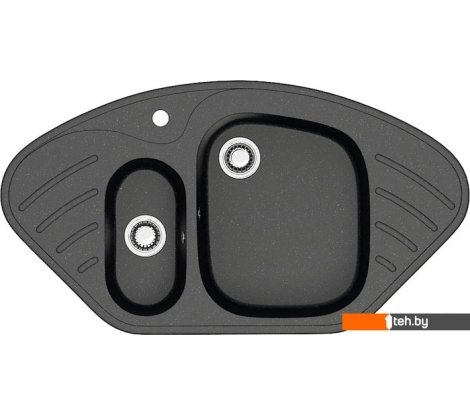 - Кухонные мойки Berge BR-9550 (черный матовый) - BR-9550 (черный матовый)