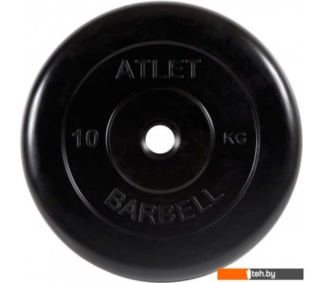  - Гантели, гири, штанги MB Barbell Атлет 26 мм (1x10 кг) - Атлет 26 мм (1x10 кг)