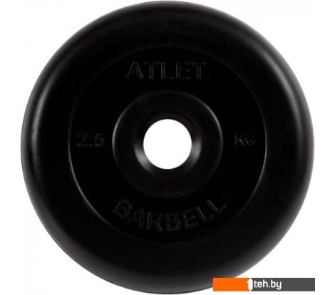  - Гантели, гири, штанги MB Barbell Атлет 31 мм (1x2.5 кг) - Атлет 31 мм (1x2.5 кг)