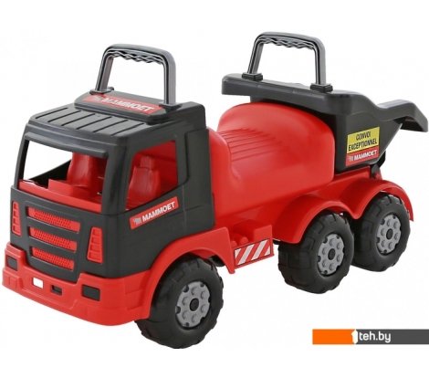  - Каталки, педальные машинки Полесье 200-01 Mammoet (красный/черный) [56726] - 200-01 Mammoet (красный/черный) [56726]