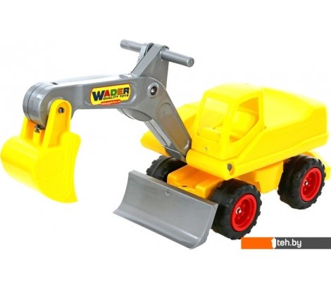  - Каталки, педальные машинки Полесье Мега-экскаватор колесный - Мега-экскаватор колесный