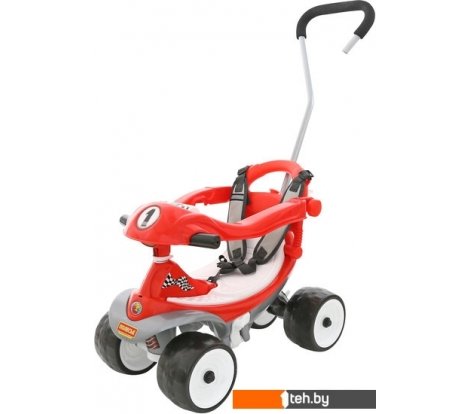  - Каталки, педальные машинки Полесье Трансформер №2 с игровой панелью, ручкой и ремешком [46314] - Трансформер №2 с игровой панелью, ручкой и ремешком [46314]