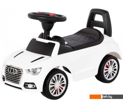 - Каталки, педальные машинки Полесье SuperCar №2 со звуковым сигналом 84552 (белый) - SuperCar №2 со звуковым сигналом 84552 (белый)