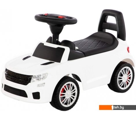 - Каталки, педальные машинки Полесье SuperCar №6 со звуковым сигналом 84606 (белый) - SuperCar №6 со звуковым сигналом 84606 (белый)
