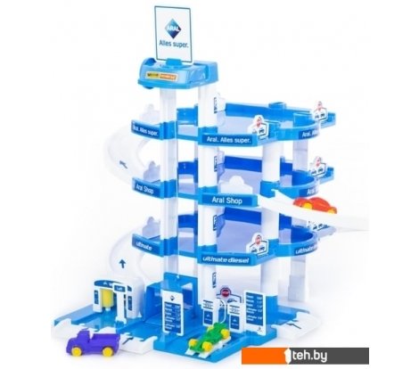  - Детские автотреки, трассы Полесье Паркинг Aral 4-уровневый 37879 - Паркинг Aral 4-уровневый 37879