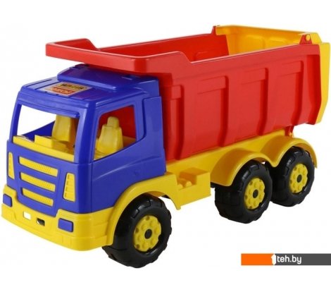  - Игрушечный транспорт Полесье Премиум автомобиль-самосвал 6607 - Премиум автомобиль-самосвал 6607