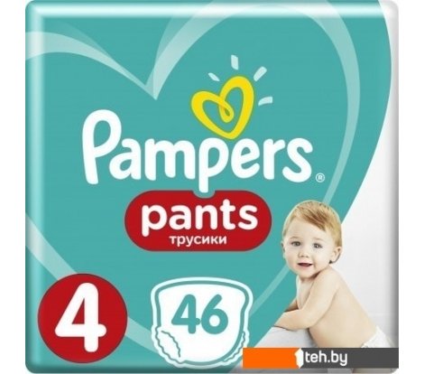  - Детские подгузники Pampers Pants 4 Maxi (46 шт) - Pants 4 Maxi (46 шт)