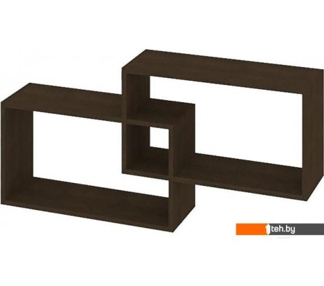  - Полки, стеллажи, системы хранения Кортекс-мебель КМ 24 (венге) - КМ 24 (венге)
