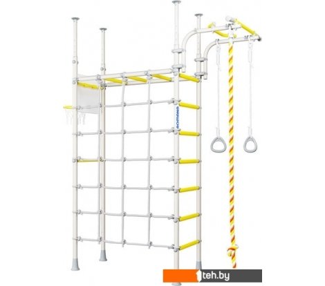  - Детские спортивные комплексы и игровые площадки Romana R4 01.40.7.06.490.03.00-66 (белый прованс/желтый) - R4 01.40.7.06.490.03.00-66 (белый прованс/желтый)