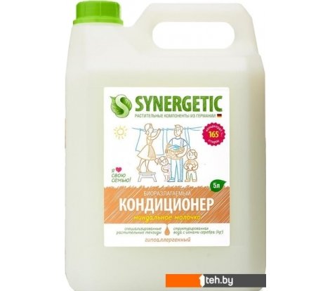  - Бытовая химия Synergetic Миндальное молочко 5 л - Миндальное молочко 5 л