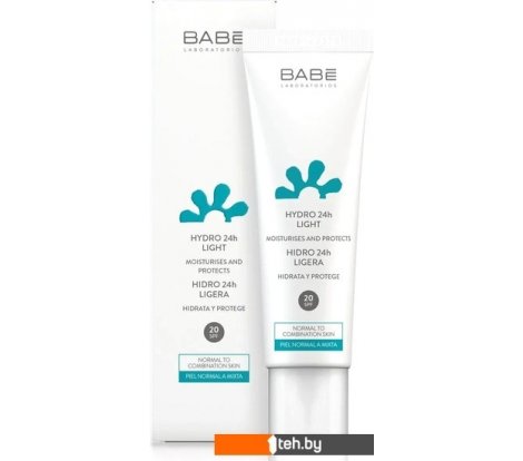  - Косметика по уходу за лицом Laboratorios BABE Крем для лица Увлажняющий легкий 24 часа SPF 20 (50 мл) - Крем для лица Увлажняющий легкий 24 часа SPF 20 (50 мл)