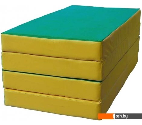  - Детские спортивные комплексы и игровые площадки КМС №5 складной 200x100x10 (зеленый/желтый) - №5 складной 200x100x10 (зеленый/желтый)