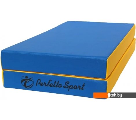  - Детские спортивные комплексы и игровые площадки Perfetto Sport №3 складной 100x100x10 (синий/желтый) - №3 складной 100x100x10 (синий/желтый)