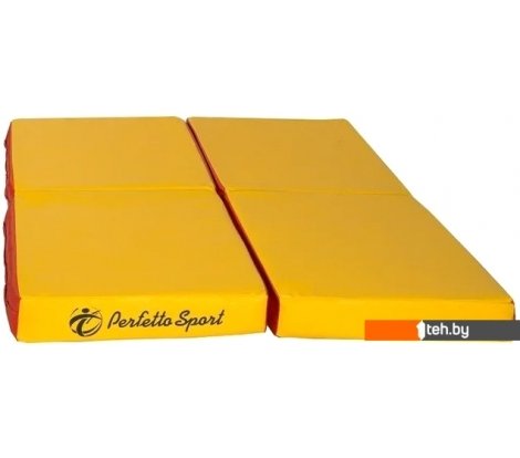  - Детские спортивные комплексы и игровые площадки Perfetto Sport №11 складной 100x100x10 (красный/желтый) - №11 складной 100x100x10 (красный/желтый)