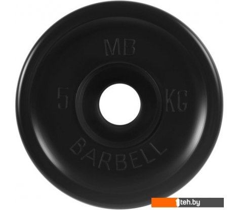  - Гантели, гири, штанги MB Barbell Евро-классик 51 мм (1x5 кг) - Евро-классик 51 мм (1x5 кг)