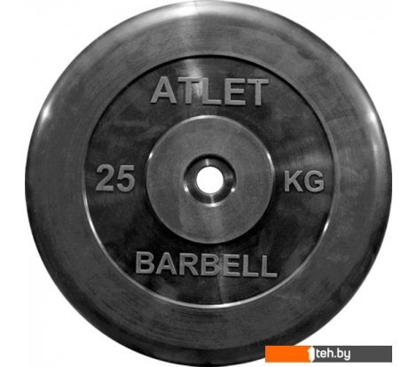  - Гантели, гири, штанги MB Barbell Атлет 26 мм (1x25 кг) - Атлет 26 мм (1x25 кг)