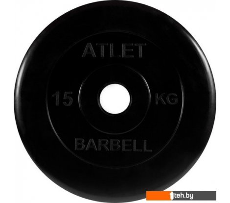  - Гантели, гири, штанги MB Barbell Атлет 51 мм (1x15 кг) - Атлет 51 мм (1x15 кг)