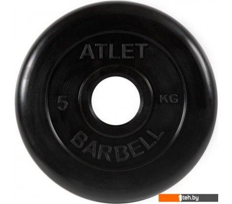  - Гантели, гири, штанги MB Barbell Атлет 51 мм (1x5 кг) - Атлет 51 мм (1x5 кг)