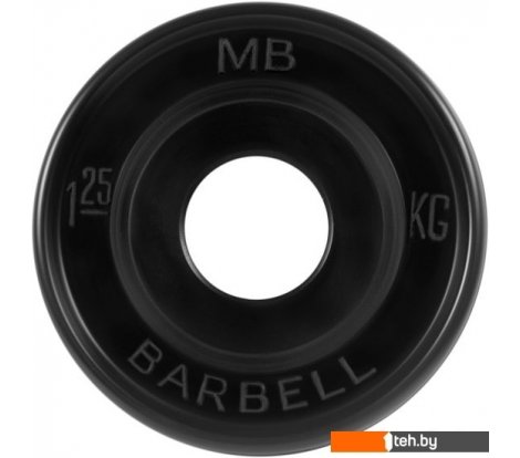  - Гантели, гири, штанги MB Barbell Евро-классик 51 мм (1x1.25 кг) - Евро-классик 51 мм (1x1.25 кг)