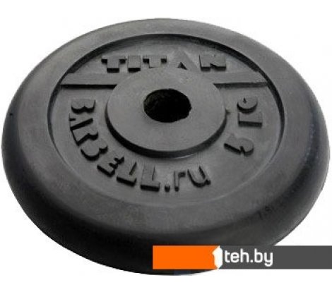  - Гантели, гири, штанги Titan Диск 26 мм 5 кг - Диск 26 мм 5 кг