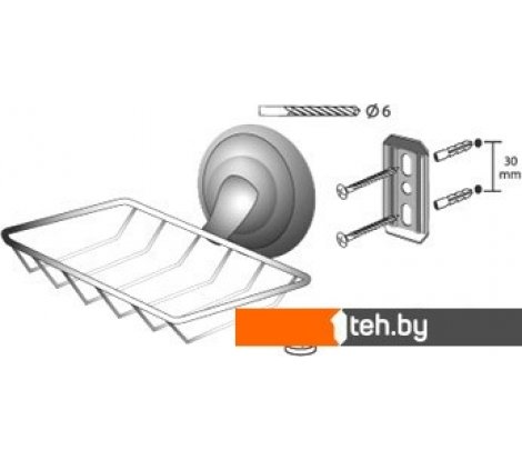  - Аксессуары для ванной и туалета Bisk Deco 00406 - Deco 00406