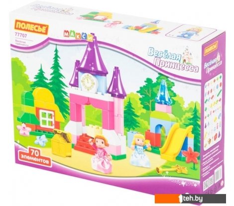  - Конструкторы Полесье 77707 Весёлая принцесса - 77707 Весёлая принцесса