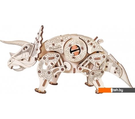  - Сборные модели Eco-Wood-Art Трицератопс - Трицератопс