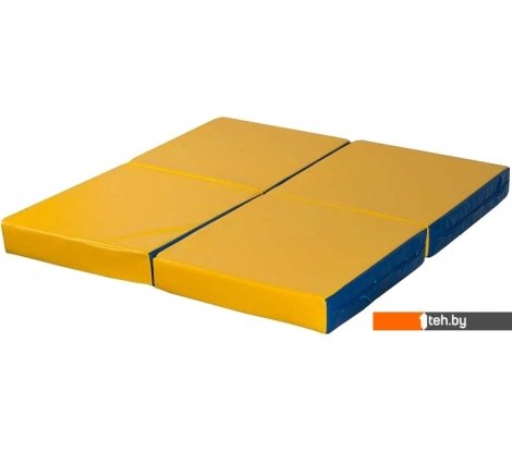  - Детские спортивные комплексы и игровые площадки КМС №11 складной 100x100x10 (синий/желтый) - №11 складной 100x100x10 (синий/желтый)