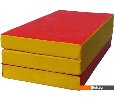  - Детские спортивные комплексы и игровые площадки КМС №4 складной 150x100x10 (красный/желтый) - №4 складной 150x100x10 (красный/желтый)