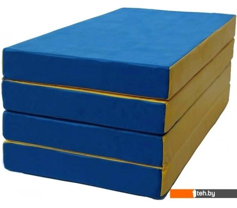  - Детские спортивные комплексы и игровые площадки КМС №5 складной 200x100x10 (синий/желтый) - №5 складной 200x100x10 (синий/желтый)