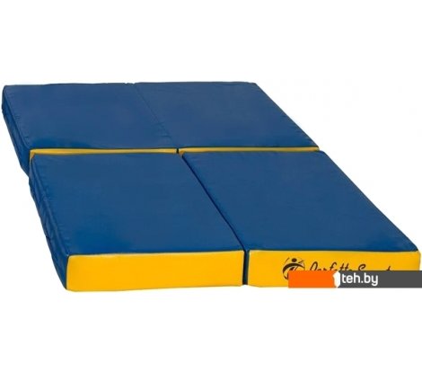  - Детские спортивные комплексы и игровые площадки Perfetto Sport №11 складной 100x100x10 (синий/желтый) - №11 складной 100x100x10 (синий/желтый)