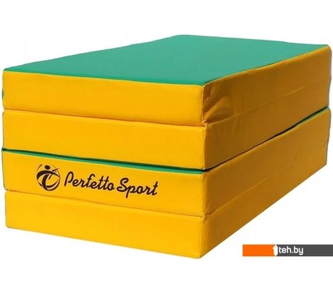  - Детские спортивные комплексы и игровые площадки Perfetto Sport №5 складной 200x100x10 (зеленый/желтый) - №5 складной 200x100x10 (зеленый/желтый)
