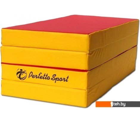  - Детские спортивные комплексы и игровые площадки Perfetto Sport №5 складной 200x100x10 (красный/желтый) - №5 складной 200x100x10 (красный/желтый)
