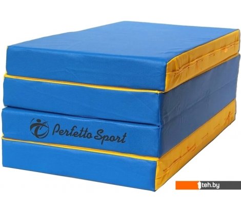  - Детские спортивные комплексы и игровые площадки Perfetto Sport №5 складной 200x100x10 (синий/желтый) - №5 складной 200x100x10 (синий/желтый)