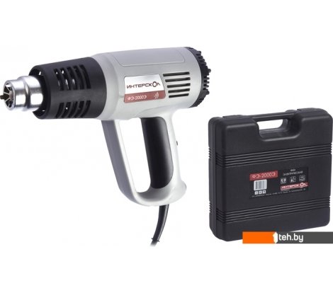 - Промышленные фены Интерскол ФЭ-2000Э (с кейсом) - ФЭ-2000Э (с кейсом)