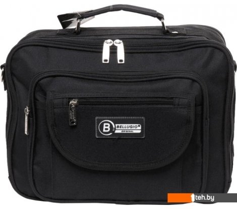 - Женские и мужские сумки Bellugio FJ-135 (черный) - FJ-135 (черный)