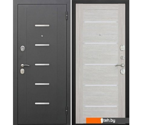  - Металлические двери Garda Муар Царга Лазер 205x86 (лиственница, правый) - Муар Царга Лазер 205x86 (лиственница, правый)