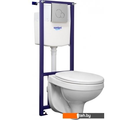  - Унитазы Santeri Альфа Стандарт 1.3815.9.S00.00B.0 - Альфа Стандарт 1.3815.9.S00.00B.0
