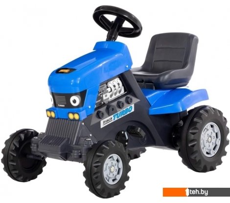  - Каталки, педальные машинки Полесье Каталка-трактор с педалями Turbo 84620 - Каталка-трактор с педалями Turbo 84620