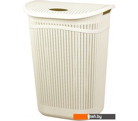  - Ящики, корзины, органайзеры Idea Вязание 55 л (белый) - Вязание 55 л (белый)