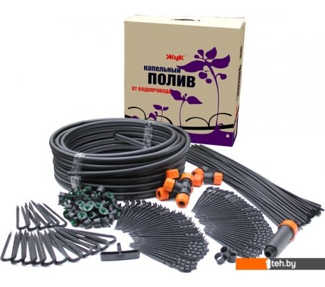  - Системы автоматического полива, распылители Жук Капельный полив от водопровода на 60 растений - Капельный полив от водопровода на 60 растений