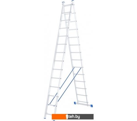  - Лестницы и стремянки СибрТех 97914 2x14 ступеней - 97914 2x14 ступеней