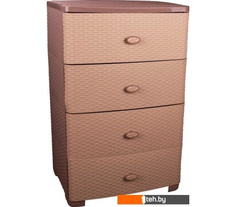  - Ящики, корзины, органайзеры Альтернатива Плетенка (какао) М4061 - Плетенка (какао) М4061