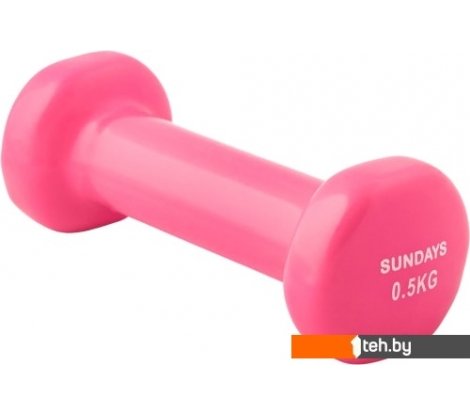  - Гантели, гири, штанги Sundays IR92005 0.5 кг (розовый) - IR92005 0.5 кг (розовый)