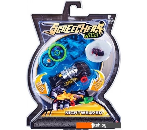  - Роботы, трансформеры, фигурки Screechers Wild Машинка-трансформер Найтвивер л1 - Машинка-трансформер Найтвивер л1