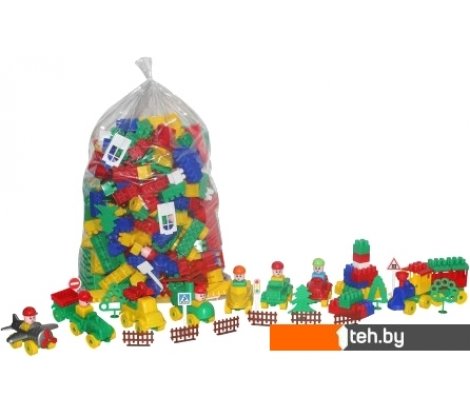  - Конструкторы Полесье 52568 Строитель - 52568 Строитель