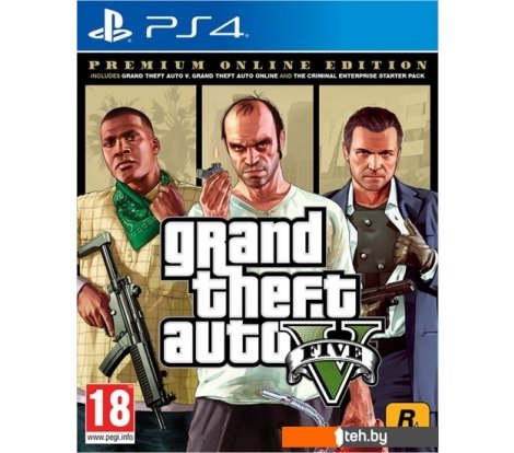 - Игры для приставок PlayStation 4 Grand Theft Auto V. Premium Online Edition - Grand Theft Auto V. Premium Online Edition