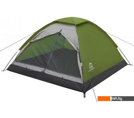 - Палатки Jungle Camp Lite Dome 3 (зеленый/серый) - Lite Dome 3 (зеленый/серый)
