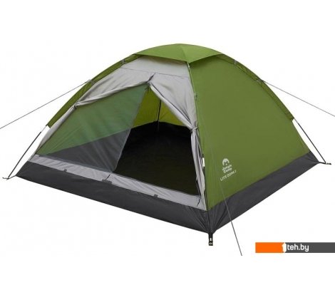  - Палатки Jungle Camp Lite Dome 4 (зеленый/серый) - Lite Dome 4 (зеленый/серый)