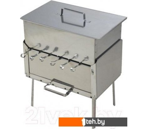 - Мангалы, грили, барбекю НПО Кедр НП-6 (с коптильней) - НП-6 (с коптильней)